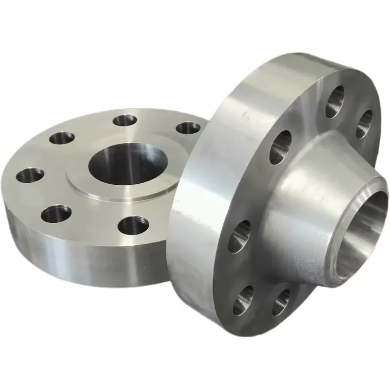 CNC Machined Stainless Steel Titanium Welded Flanges Nested Design for Chemical Industry High Precision Manufacturing China