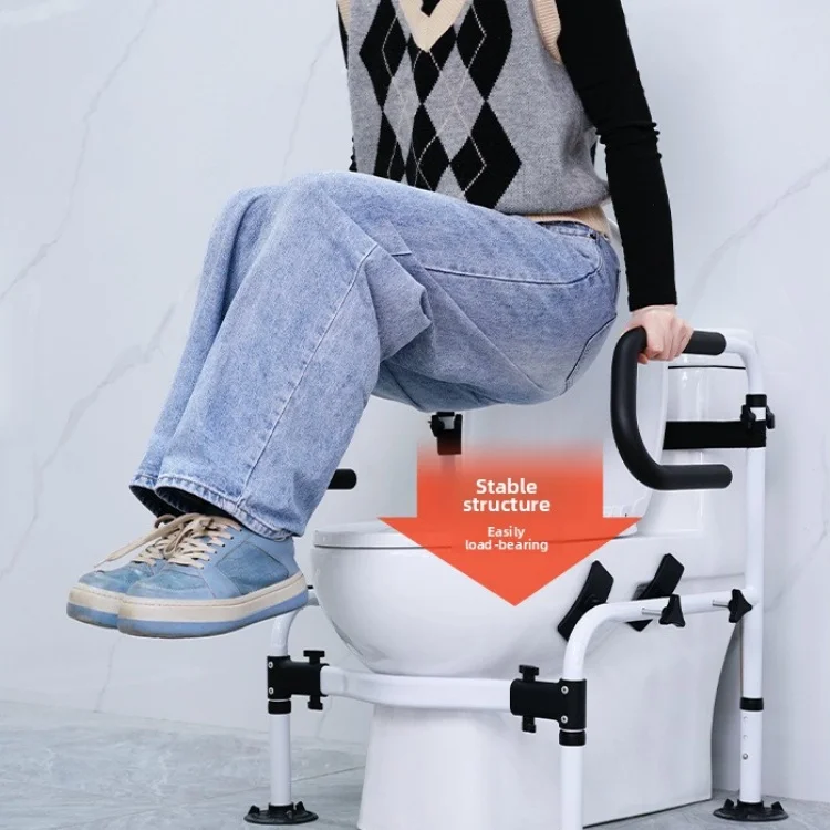 إطار دعم قوي لسطح الحمام شديد التحمل ومضاد للانزلاق لكبار السن آمن للمساعدة في الجلوس #3