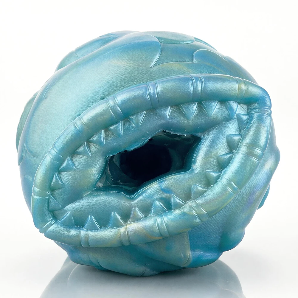 GEEBA 3D Textured Monster Male Masturbator Soft Silicone Alien Stroker For Men Stimulation Pocket Pussy Onahole Adult Sex Toys