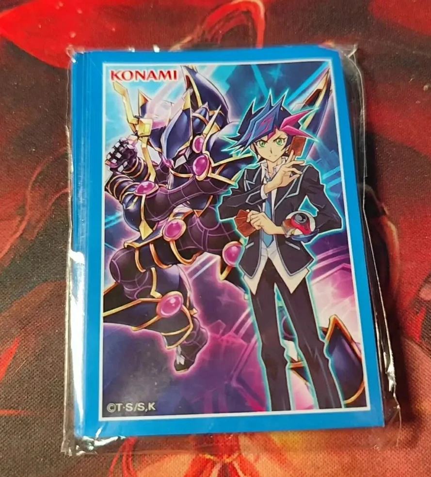 20Pcs Yugioh KONAMI Duel Monsters Yusaku Fujiki Decode Talker Oficjalna kolekcja Sealed Duelist Card Protector Sleeves