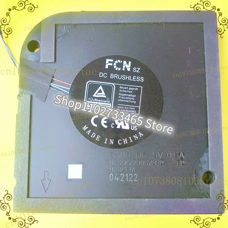 Replacement Part for DELL Precision 3540 Latitude 5510 Cooling Fan 6T7HN