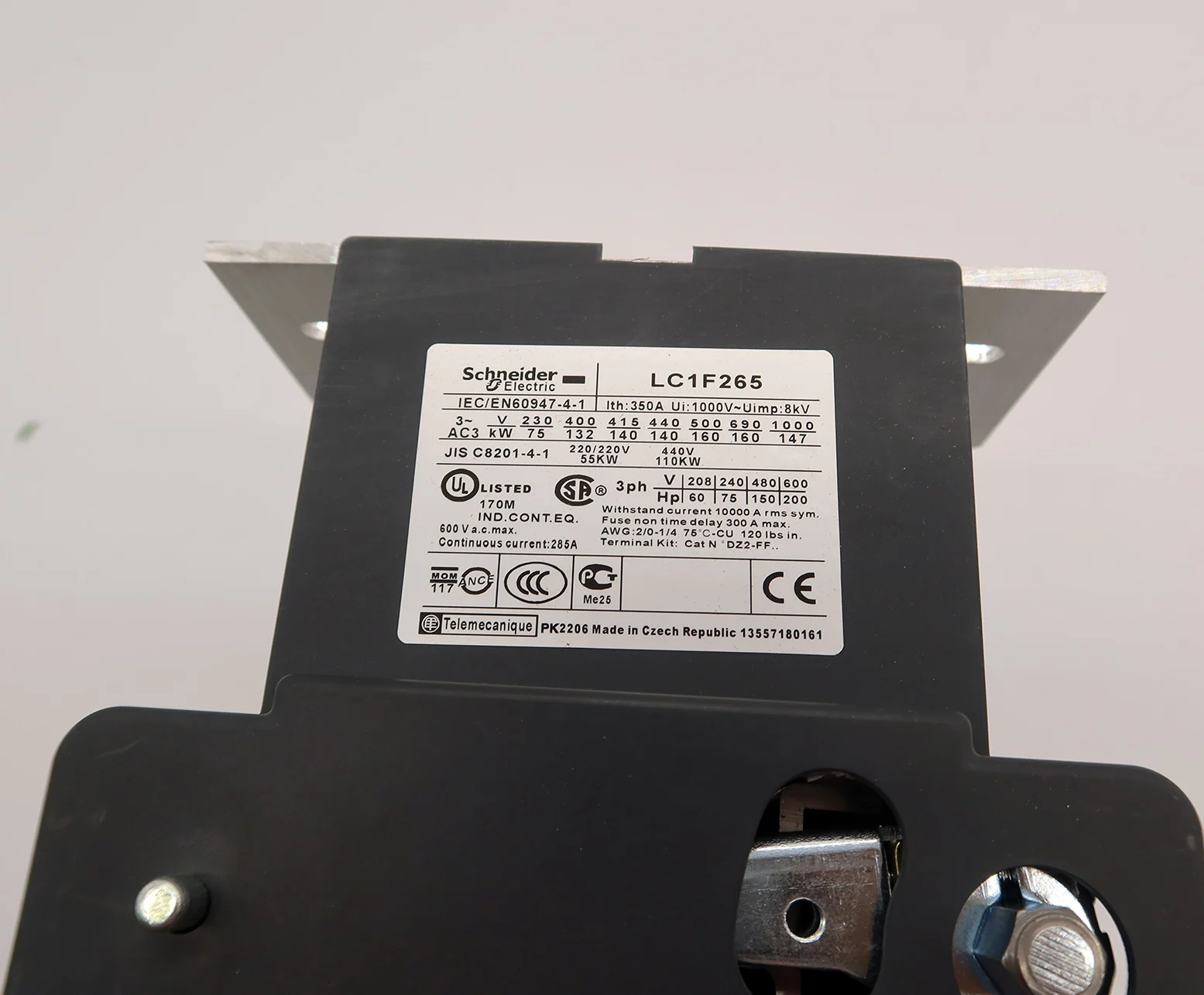 Nowy i oryginalny stycznik LC1F265BD Dc 24 V DC