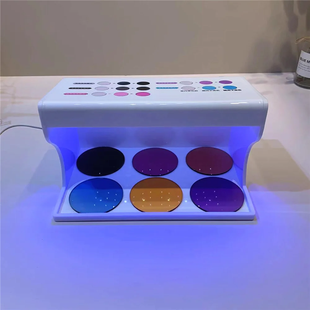 110-220V Photochromic Lens Tester, Anti-blue Light Lens Testing Prop, UV Lamp Eyewear Testing Instrument