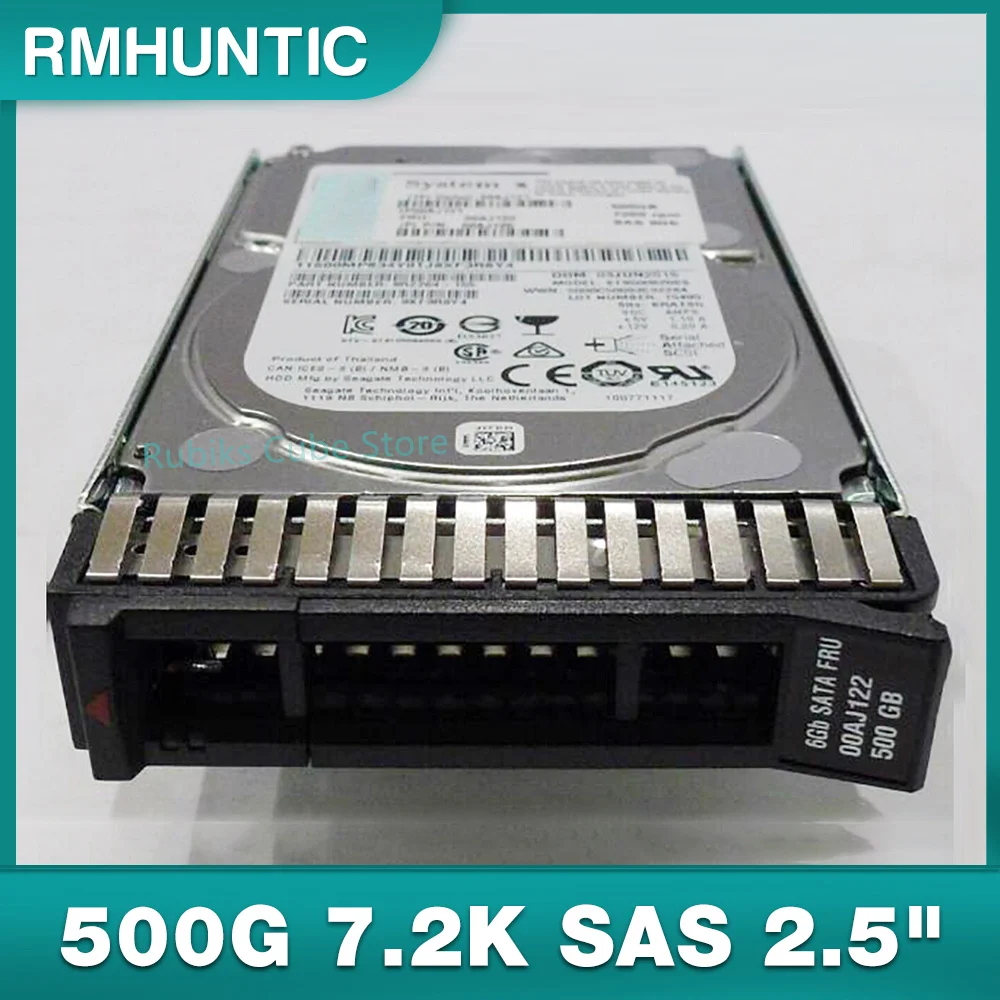 

For IBM Hard Disk X3650M5 X3850X6 00AJ121 00AJ122 500G 7.2K SAS 2.5"