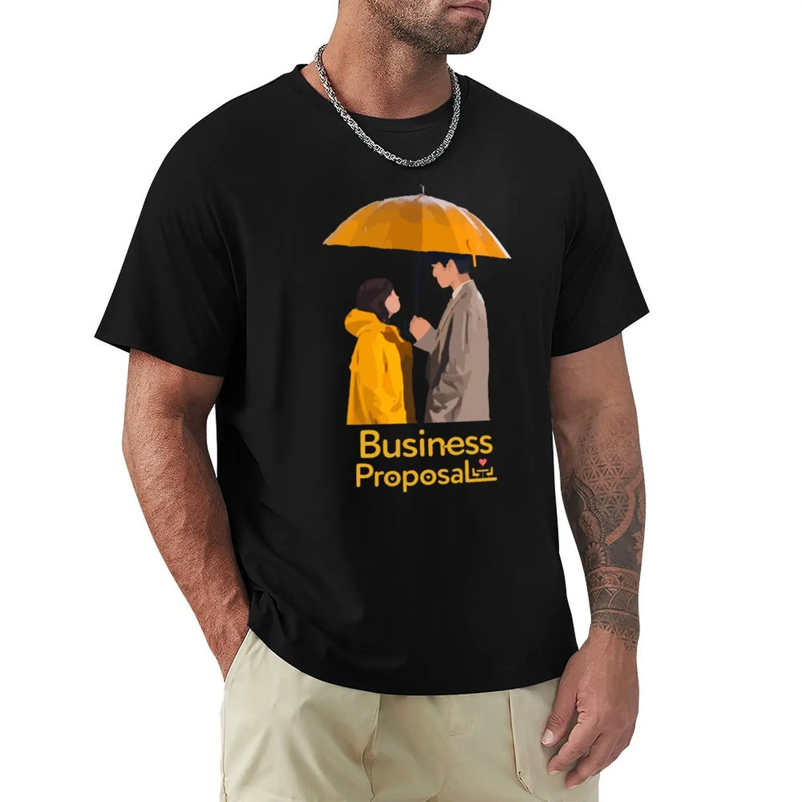 A Business Proposal 4 T-Shirt Utility Work Short Sleeve Top