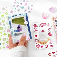 1 PC Kawaii Japanese Stationery Stickers Creative Handbook DIY Decoration Diary Album Phone Case Cute Scrapbook Stickers 3