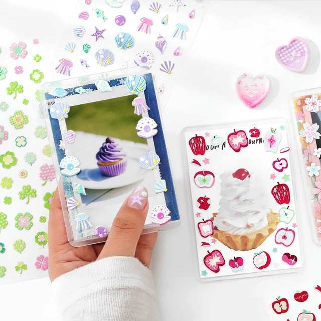 1 PC Kawaii Japanese Stationery Stickers Creative Handbook DIY Decoration Diary Album Phone Case Cute Scrapbook Stickers 3
