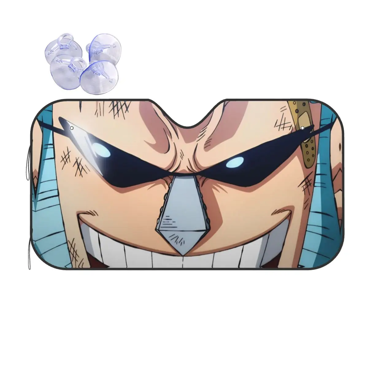 

FRANKY One Piece Fold-up Sunshade Windscreen 70x130cm Aluminium Foil Car Sunshade Accessories Covers