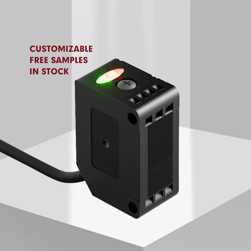 Industrial DC Four-wire NPN/PNP Background Elimination Long Distance Measurement Optical Switch IP65 Screw Mount Position Sensor