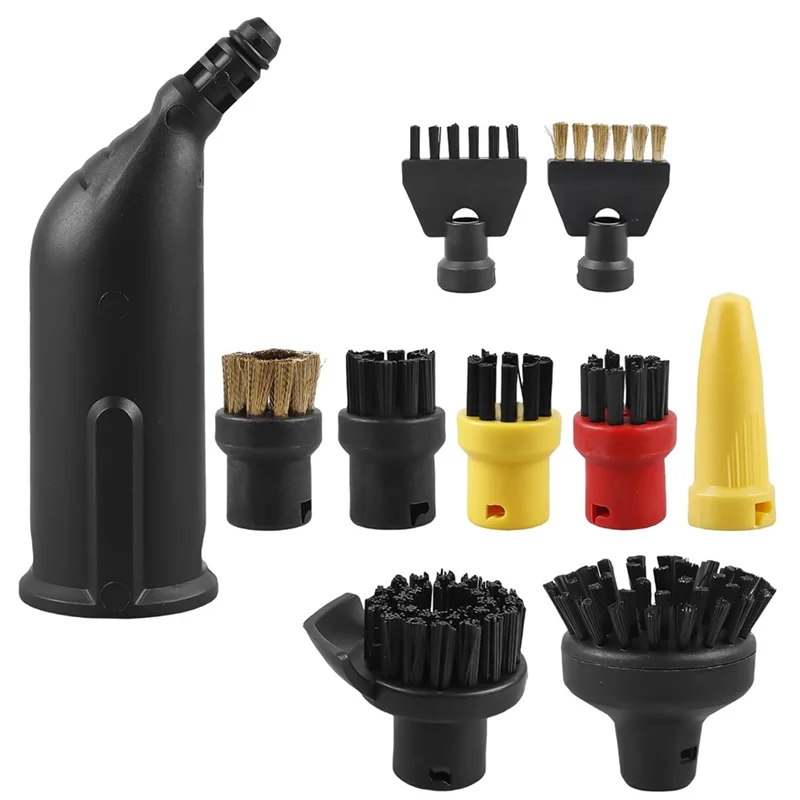 【قسيمة!】ملحقات منظف البخار لكارشر SC1 SC2 SC3 SC4 SC5- فرشاة مستديرة، فوهة كبيرة، مجموعة فرش مشتركة #2