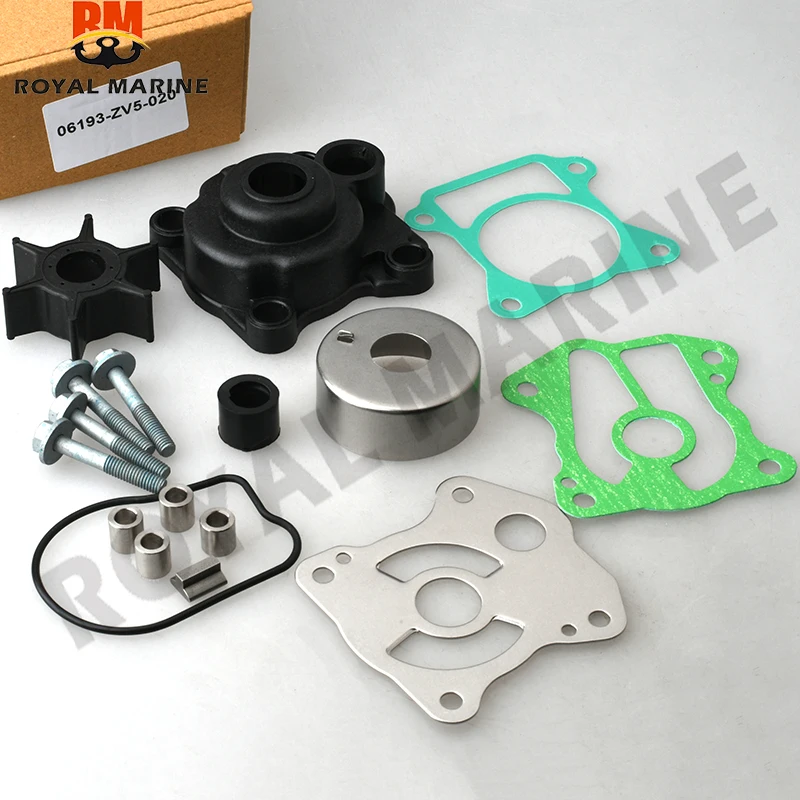 06193-ZV5-020 Water Pump Impeller Service Kit For Honda BF35 BF40 BF45 BF50 Outboard 06193-ZV5-020 06193-ZV5-010 Boat