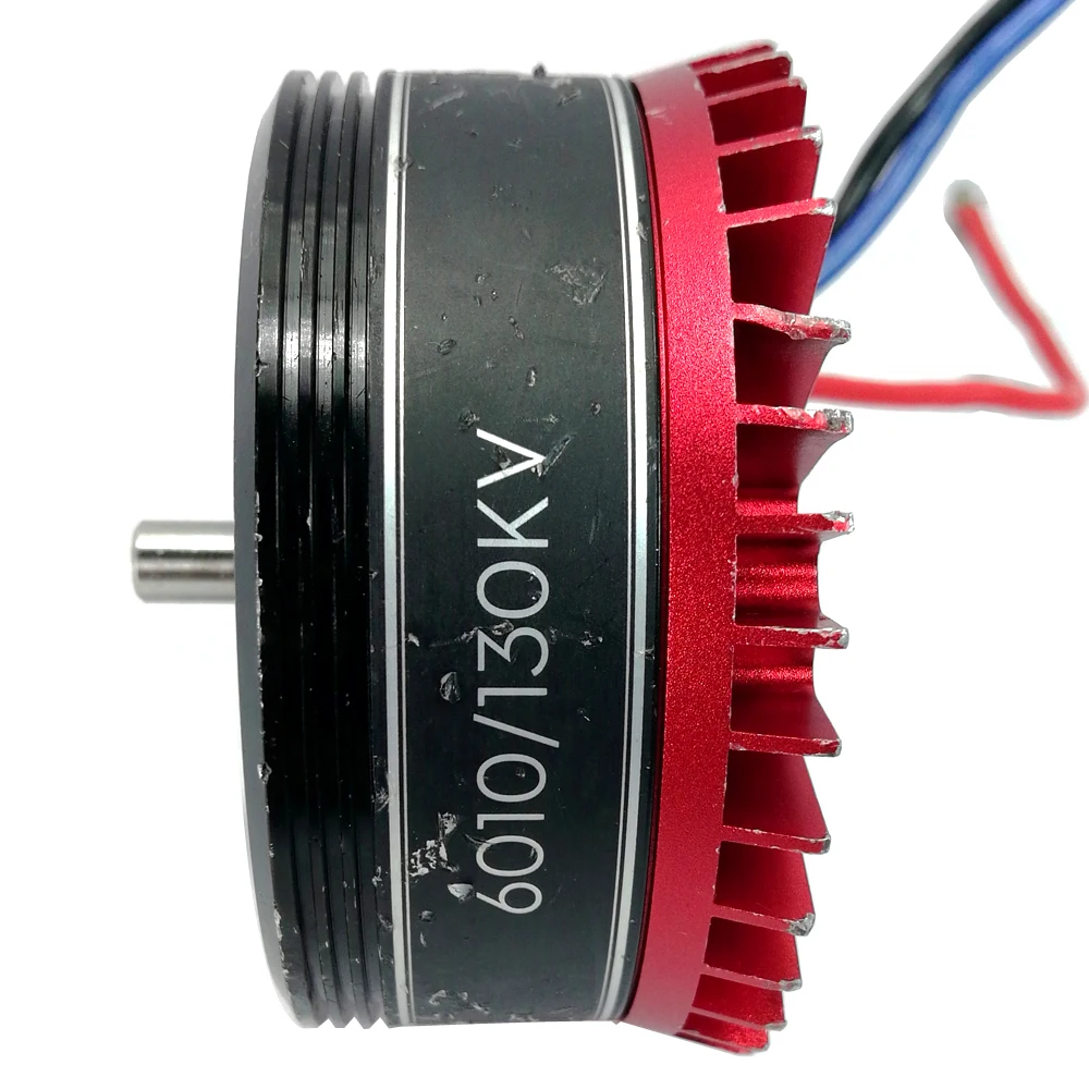 Second hand 6010 Brushless Outrunner DC motor UAV Strong power supply 130KV Large Torque External Rotor 2170 propeller For Drone