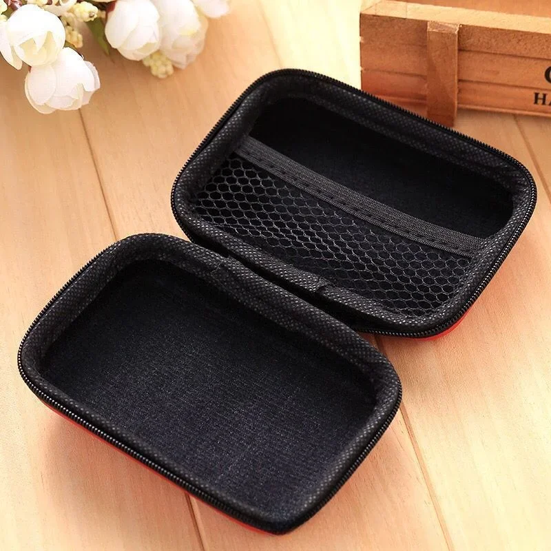 1Pc Mini Camera Case Bag Multi-functional Earphone Bag Video Waterproof Digital Portable Bag EVA Storage Box Storage Bags