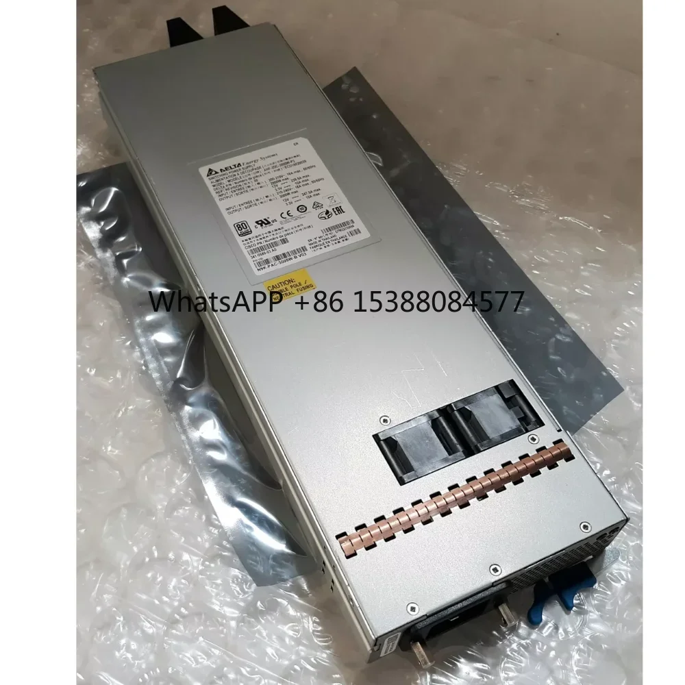 

Для Cisco N9K-PAC-3000W-B: Модуль питания переменного тока 3000 Вт для серии Nexus 9500, запечатанный, гарантия 1 год, PoE, SNMP, QoS