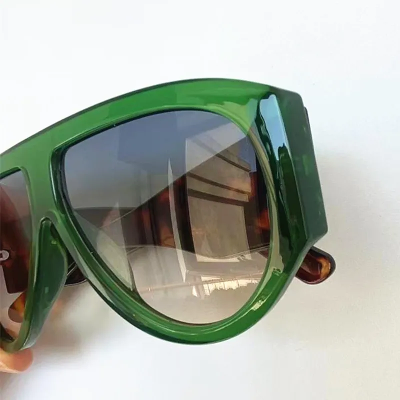 Modische Unisex-Sonnenbrille mit Froschspiegel, UV-Schutz, Übergroßer Rahmen, Breite Bügel, Sonnenbrille Google – Detail 10