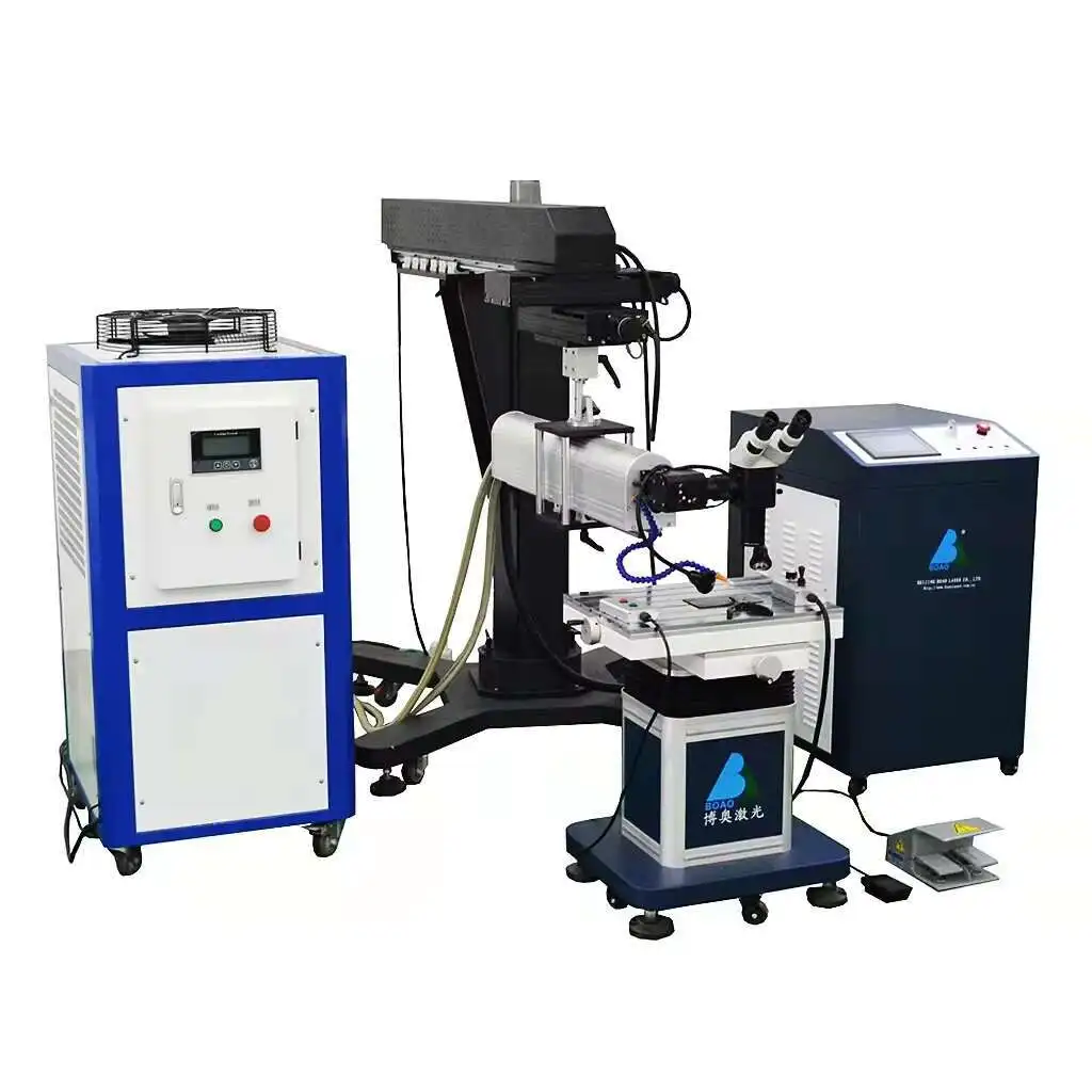 Mold Repair Yag Welder 200W 300W 400W 500W High Frequency Metal Mould Cnc Platform CW Fiber Laser Welding Hine For Sale