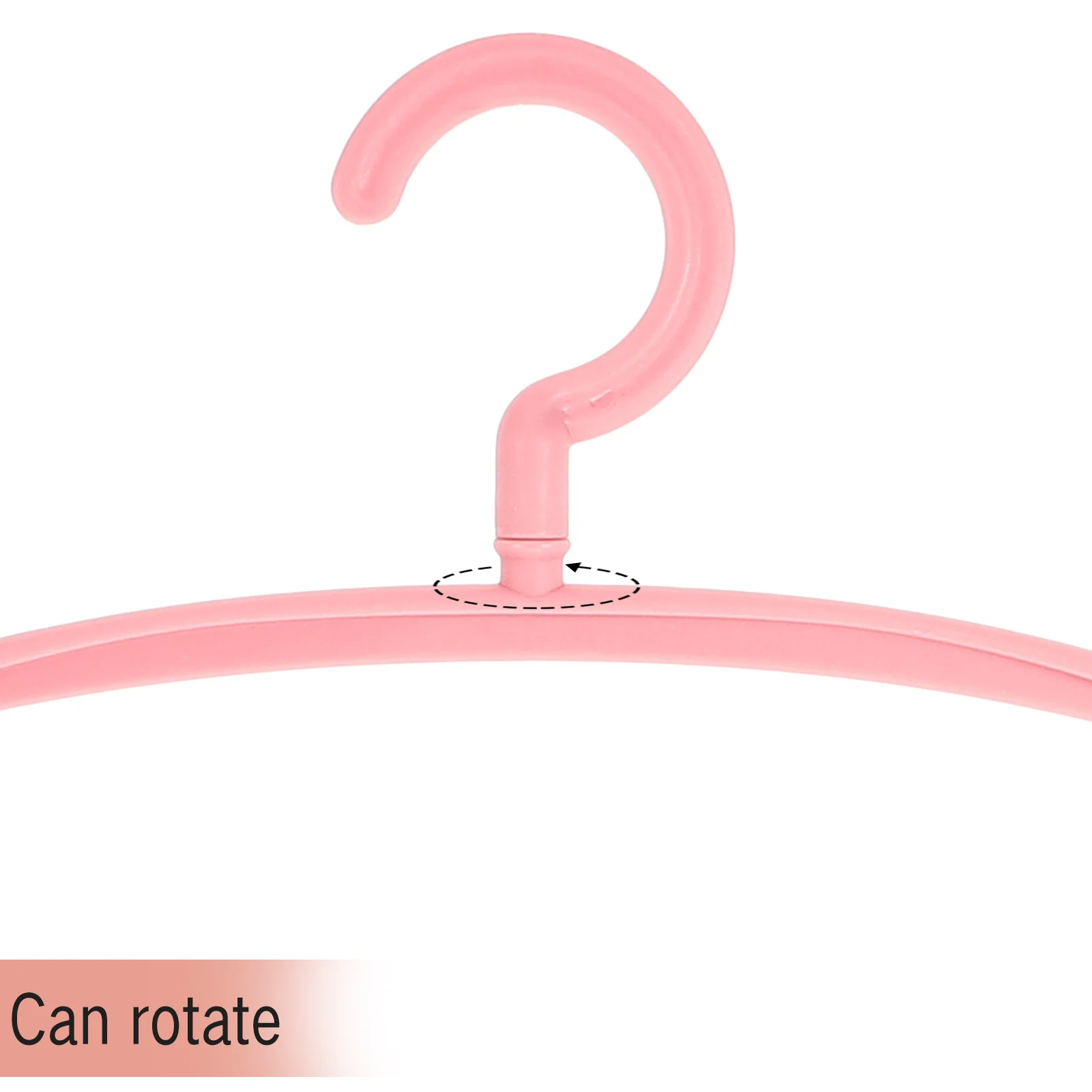 

10Pcs Traceless Clothes Hanging Hanger Thick Wide Plastic Non-Slip Wardrobe Storage Rack Clothes Drying Rack Bathroom Bedroom