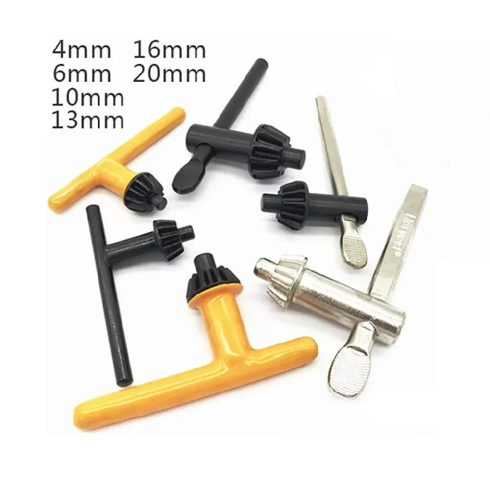 Drill Chuck Torque Wrench CNC Hand Job Tool Parts Ratchet Mechanical Spanner Removal Adjustable Key Workshop Machine Accessories