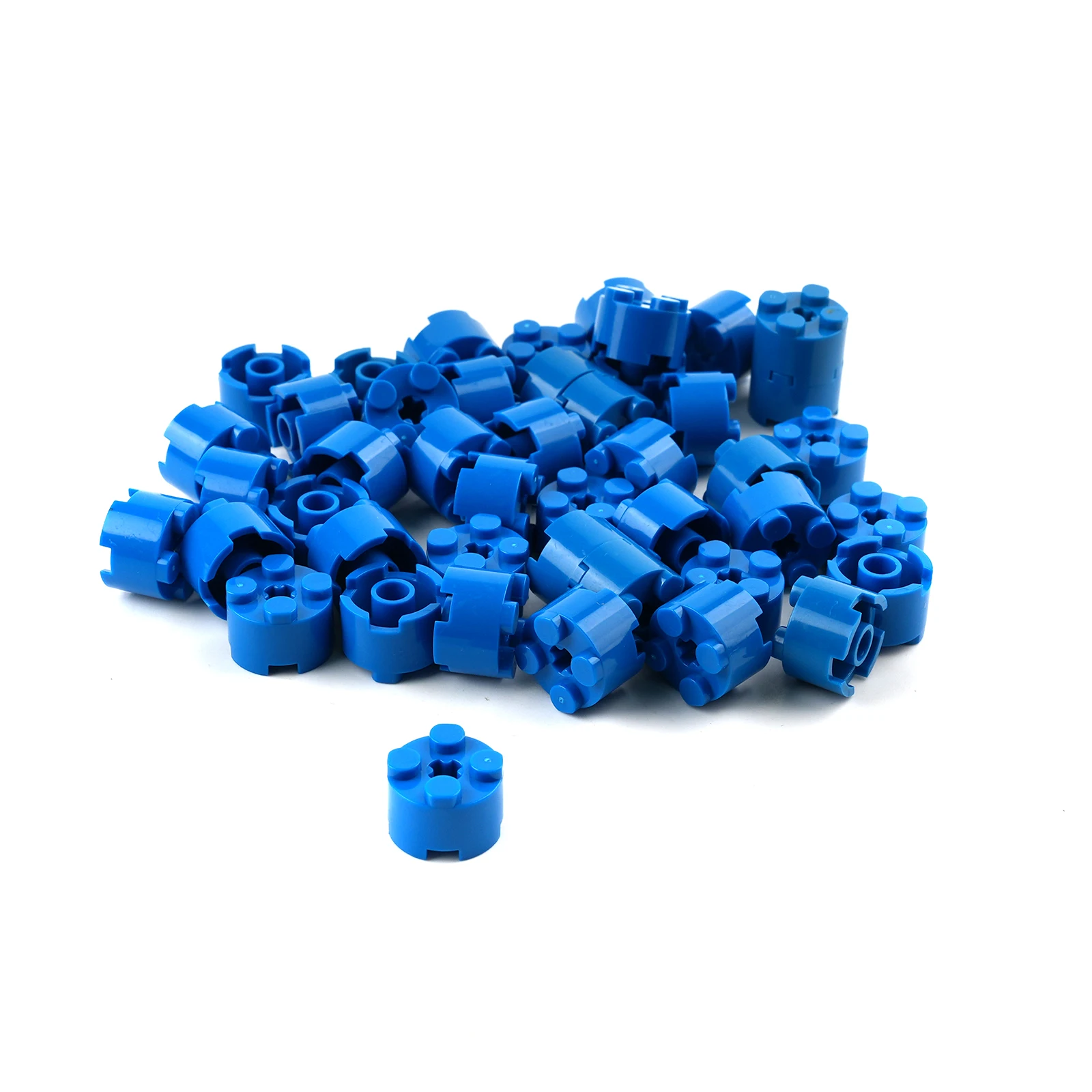 20 unids/set 3941 cilíndrico 2x2 con orificio de eje tecnología piezas de bloques de construcción accesorios redondos construcción DIY ladrillos MOC Juguetes