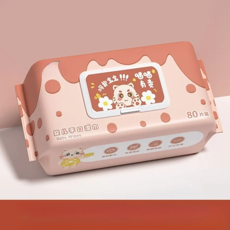 ผ้าเช็ดทําความสะอาดเปียกสําหรับเด็ก ถุงใหญ่ ดูแลกระดาษชําระเปียกพิเศษสําหรับเด็ก