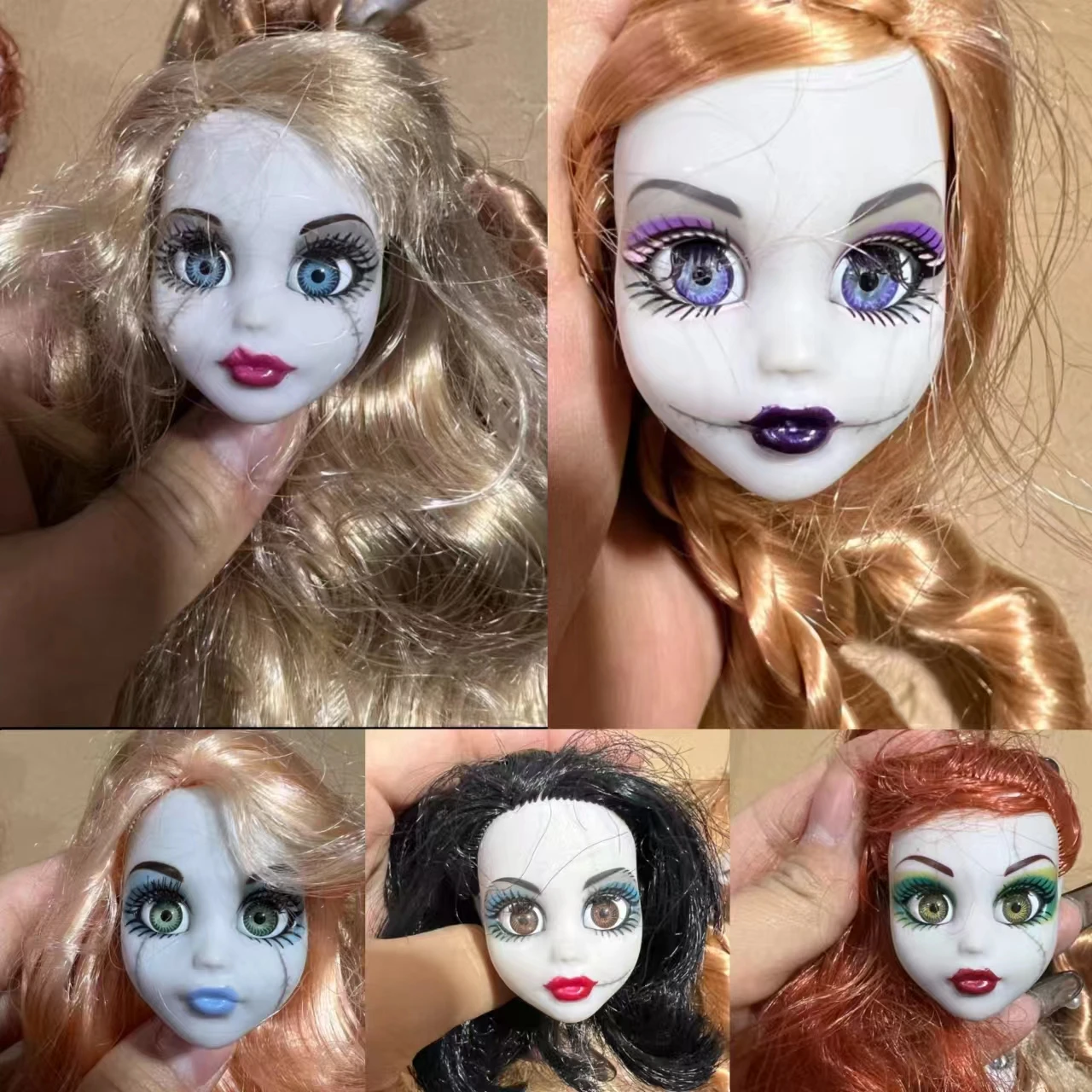 Rare  Princesas Zombies Doll Halloween New Year Gift nuannuanmengwu