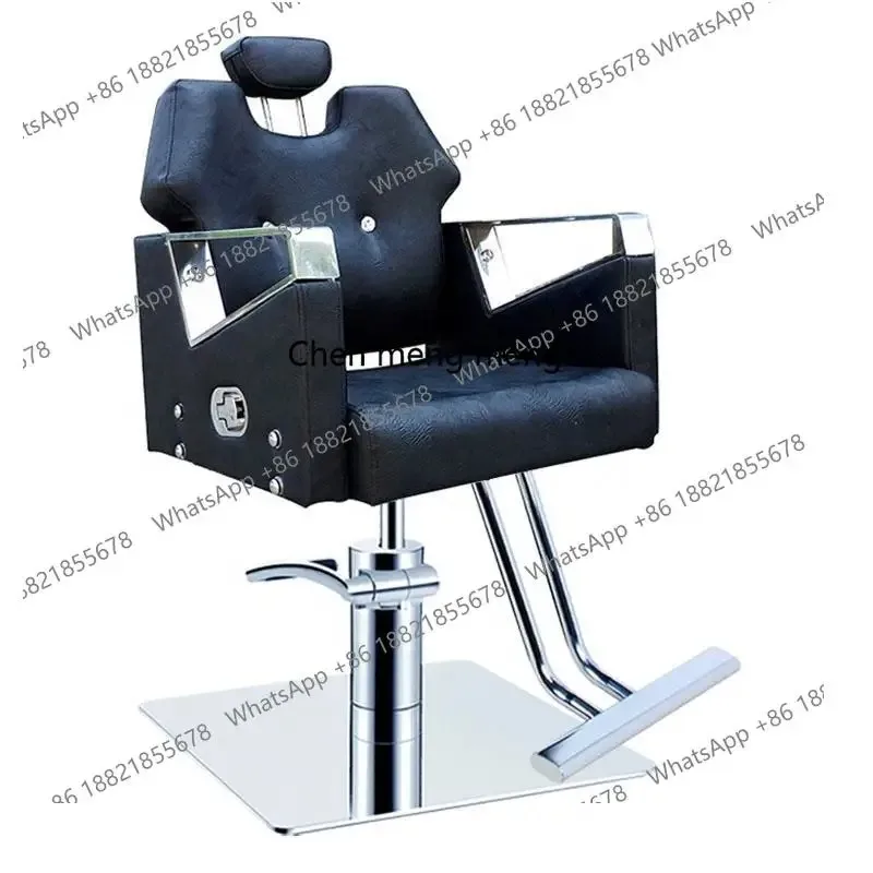 Hair chair Barber shop special simple salon chair household rotating lift chair H
