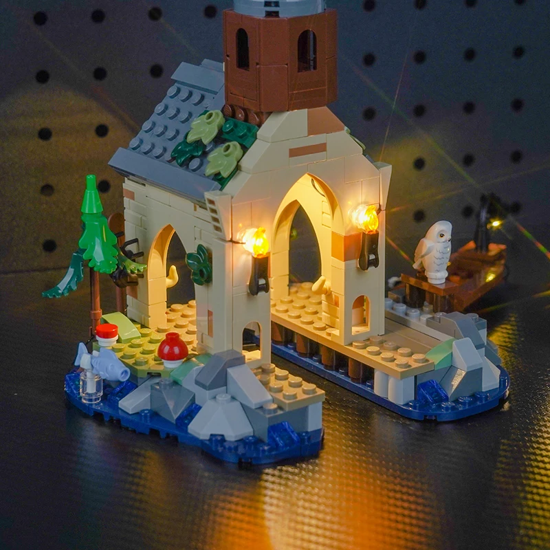 Vonado LED light 76426 set suitable for Hogwarts ™  Castle Boathouse building blocks (including lighting accessories only)