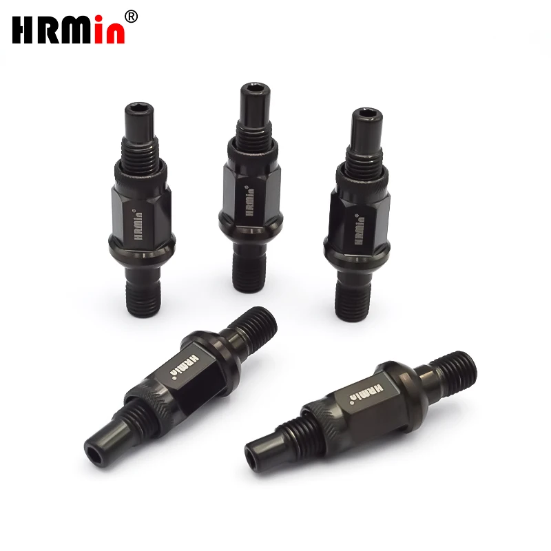 HRMin M14*1.5mm Never rust Gr.5 titanium 20pcs wheel stud M14*1.5*78mm with 20pcs ball seat wheel nut for VW AUDI racing car