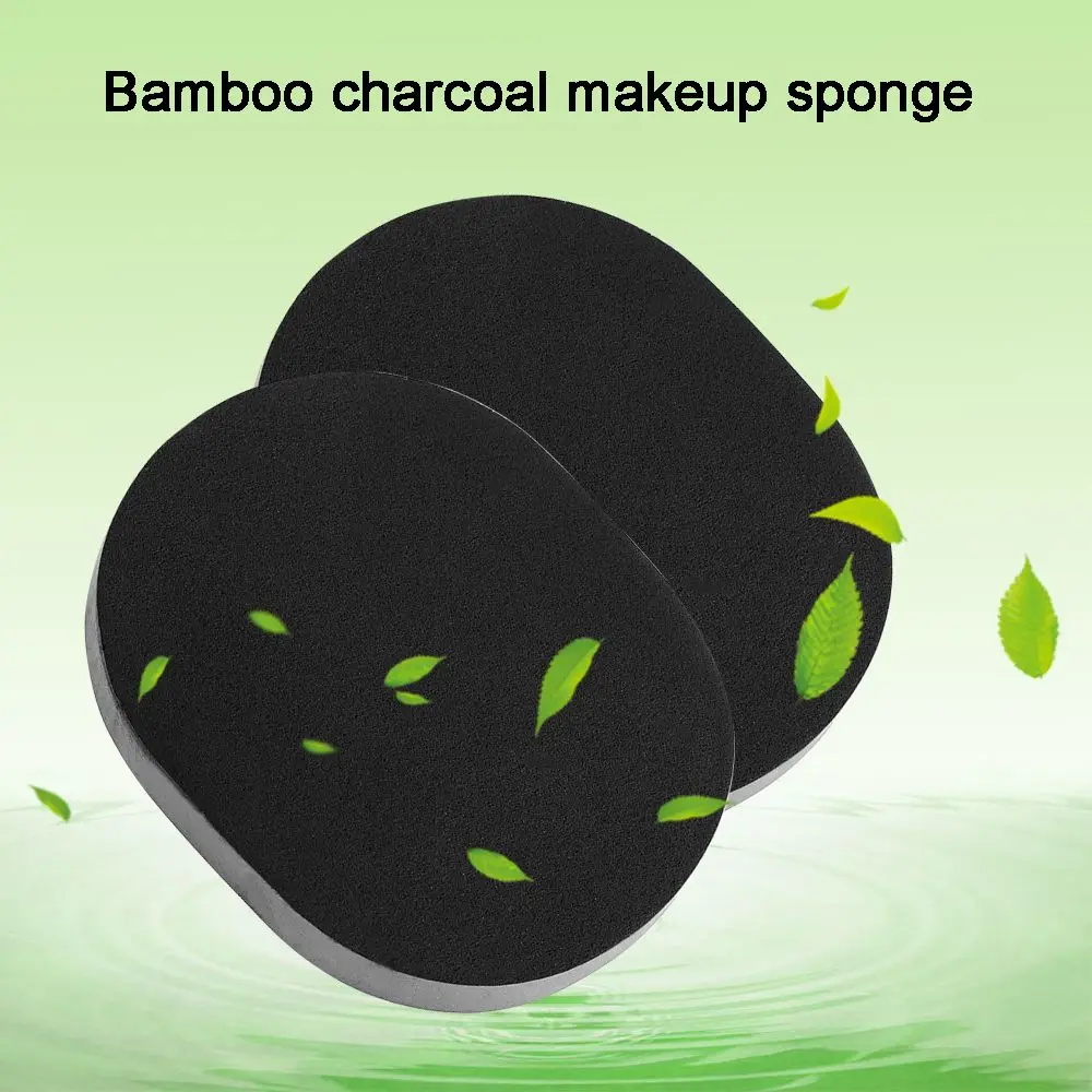 Éponges démaquillantes portables au charbon de bambou, outils de lavage efficaces pour le nettoyage du visage, nouveau produit à la mode, offre spéciale