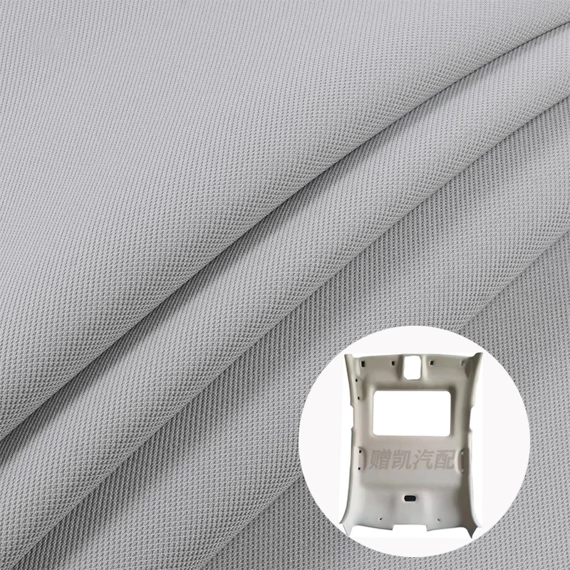 Car Interior Auto Roof Headliner Ceiling Lining Mesh Fabric Cars Headlining Sky Fabrics Sponge Backed SUV RV Repair Renovations