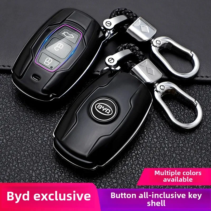 Biyao Car Key Case Suitable for F3 BYDs6 S7 L3 F0 G3 Song MAX Yuan Key Shell Clip for Shurui G6 Vehicle Accessories