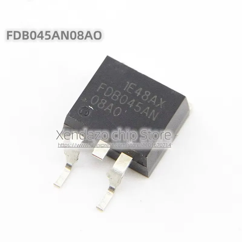 

5 шт./лот FDB045AN08AO FDB045AN FDB045 TO-263 посылка оригинальный МОП-полевой транзистор