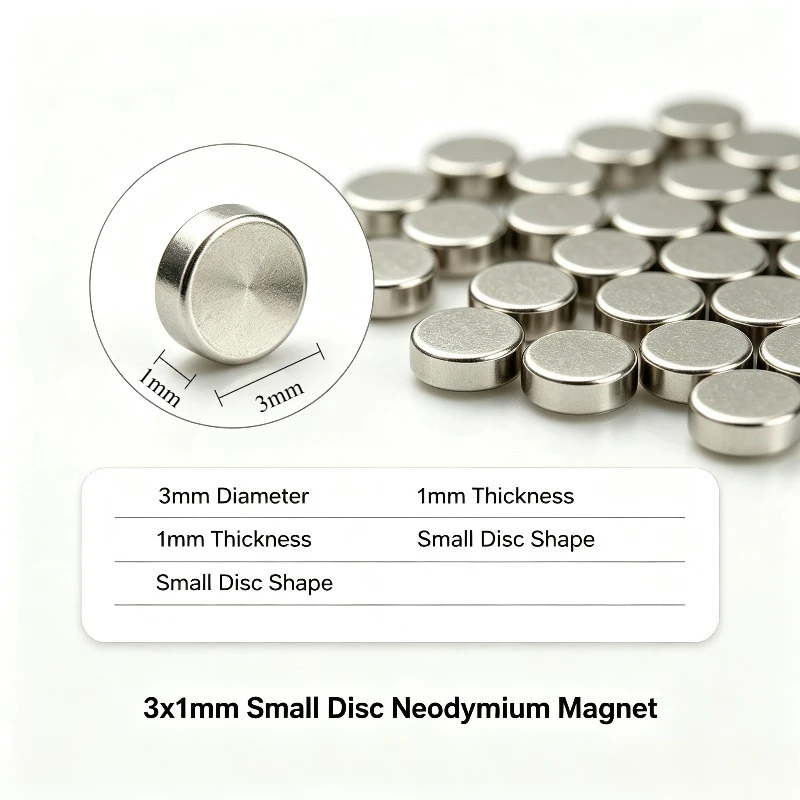 N35 3x1mm Round Disc Neodymium Magnet Tiny Small Magnets for Fridge Office Paper Fix DIY Handmade Crafts 3*1mm