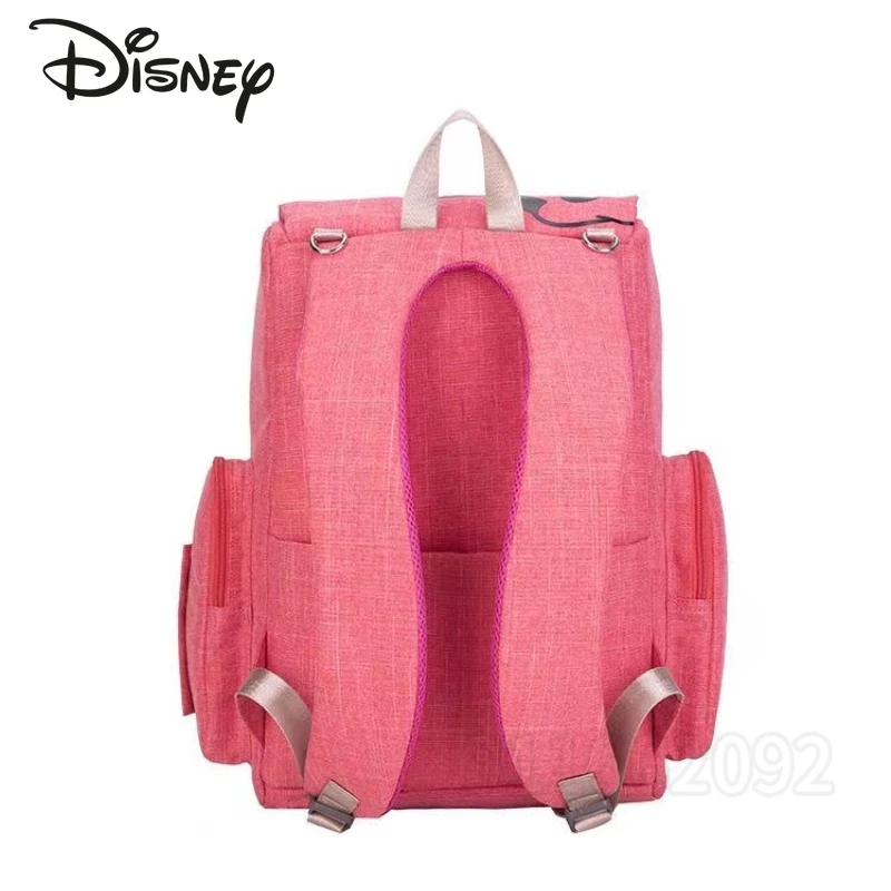 Disney New Diaper Bag Backpack Cartoon Fashion Baby Bag Luxury Brand Original Baby Diaper Bag Large Capacity Multi Function