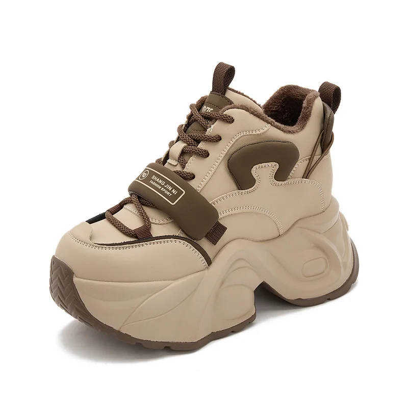 

2026 New Dad Shoes Thick Bottom Heightening Casual Versatile High Aesthetic Value Women's Sports Running Student Shoes