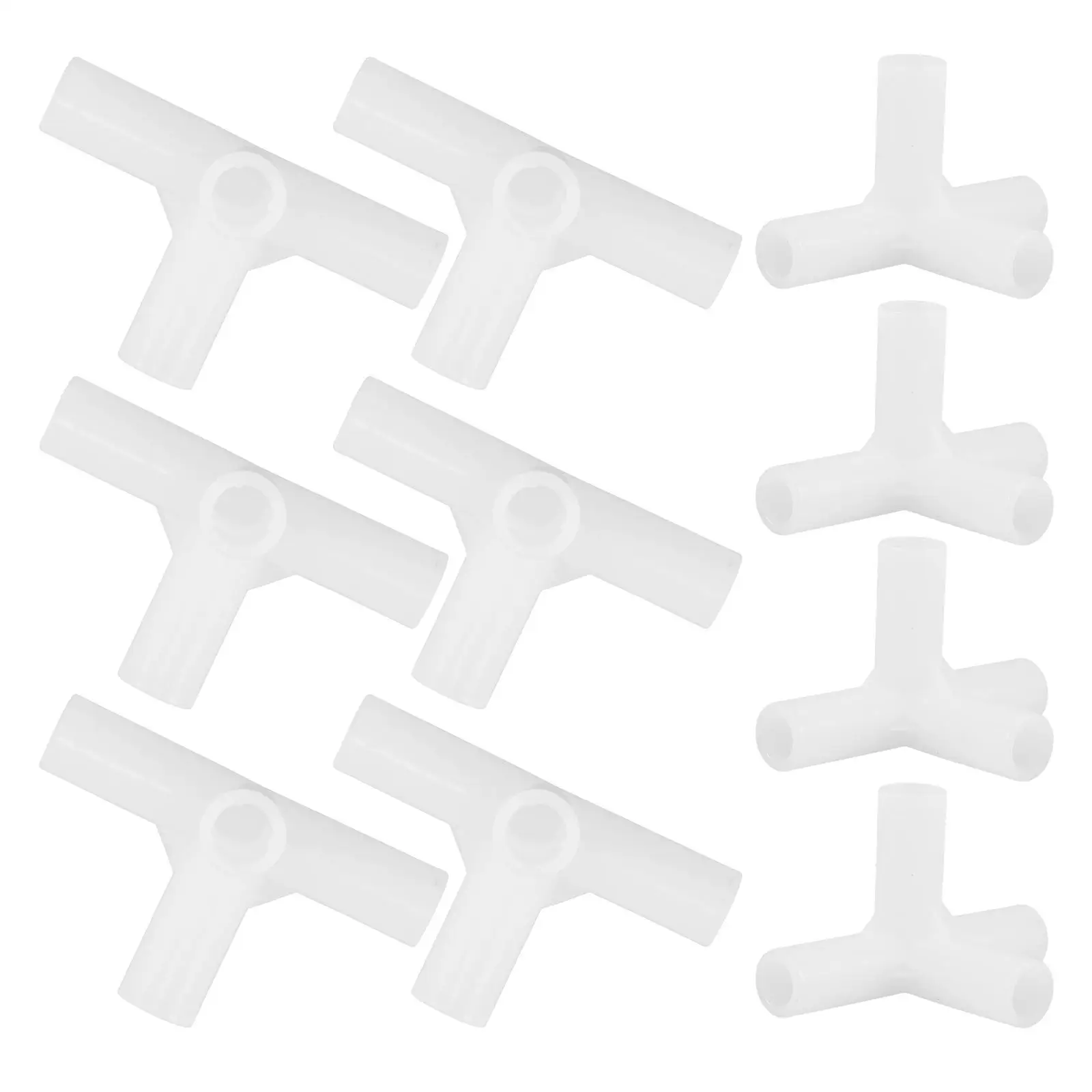

10pcs Right Angle Elbow Joint Durable Plastic Connectors for Tent Photography Box Frames Secure Connection Spare Parts