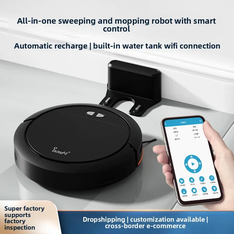 

Intelligent Home Sweeping Robot Fully Automatic Charging Vacuum Cleaner Timed Reservation Route Planning Mopping Wiping