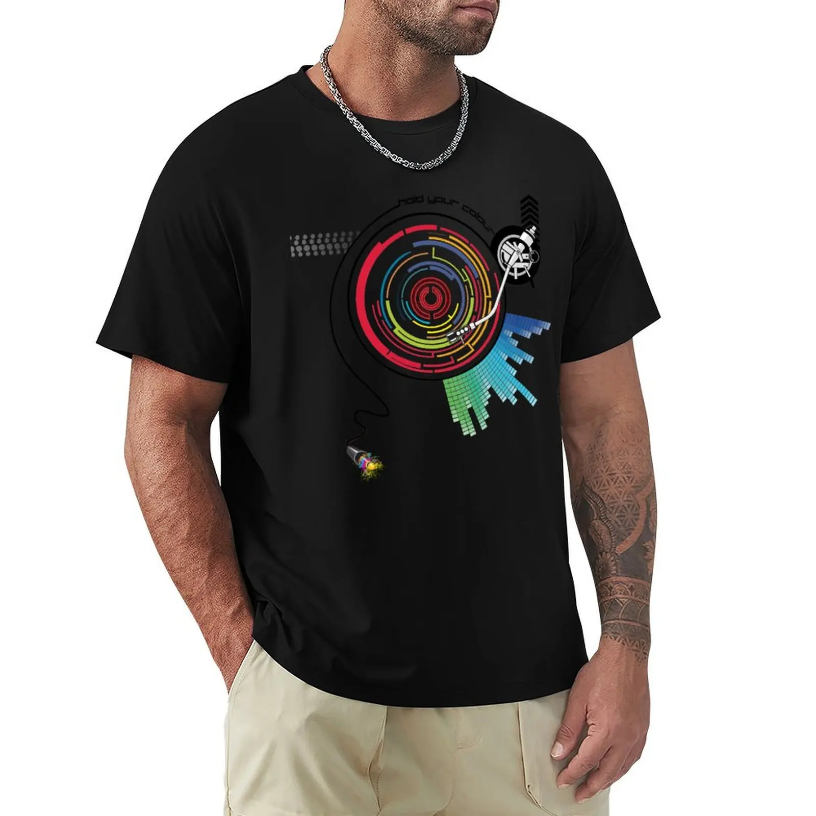 Pendulum Vinyl Music Mashup T-Shirt Sporty Breathable Short Sleeve T-Shirt