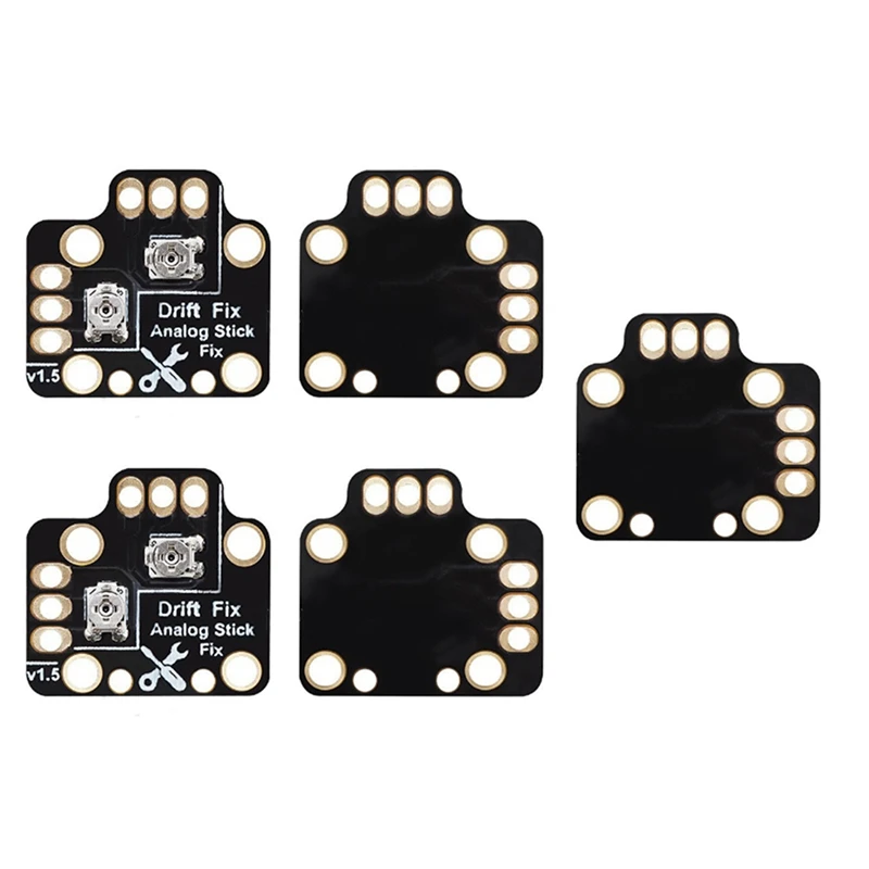 5 Pcs Gamepad Joystick Drift Repair Board Repair Board For PS4 PS5  One Joystick Controller Thumb Stick Drift Fix Mod B