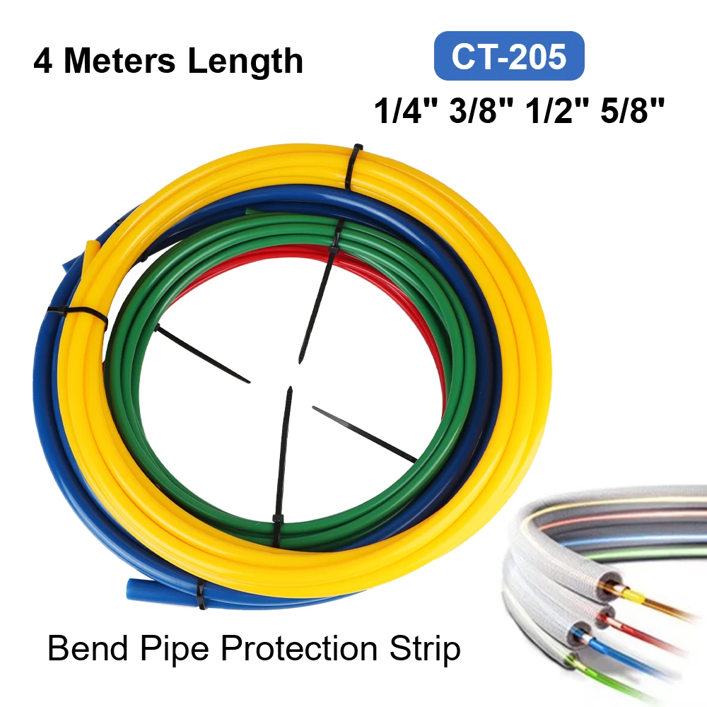 Wire Protection Refrigeration Tools Pipe Flaring Tool 4Pcs/Set CT-205 Air Conditioner Copper Tube Protector No Deformation