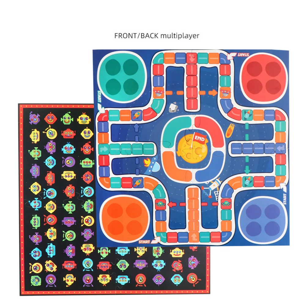 Giocattoli per l'addestramento alla concentrazione dei bambini Gioco da tavolo 2 in 1 Giocattoli educativi precoci