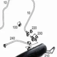 

/Fuel /Feed /Hose A2464760126 For Mercedes For W176 A Class Replacement Installation Automobiles, Parts Accessories