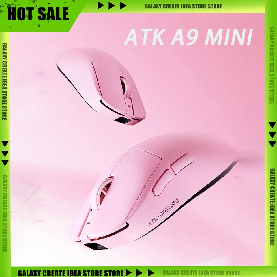 ATK A9 MINI Dual Mode Gaming Mouse Wireless Dual 8K E-sports Mouse
