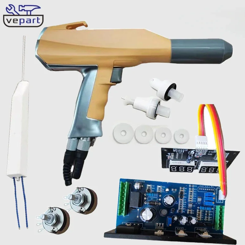 

GM03 Powder Spray Gun Coating Gun Kit With PCB-GM03 Control circuit board for e Electrostatic