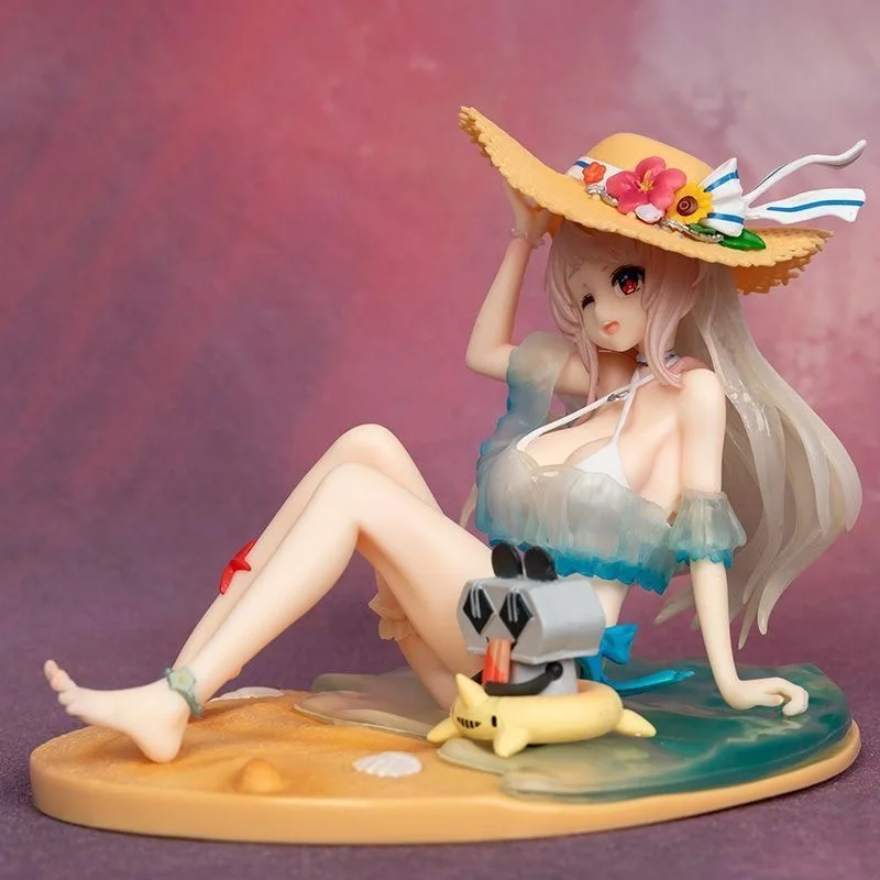 

Anime Figure Swimsuit Changchun Girl Animation Collectible Model Ornament Scenery Prize Gift For Adult Men Desktop Decoration