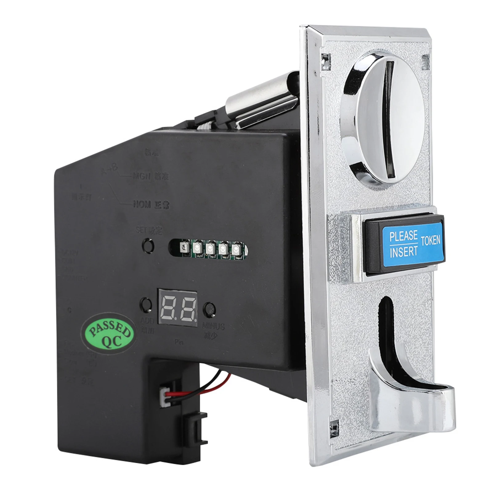 Different Coins Selector Game Slot Machine Smart Coin Slot Multi Currency Acceptor. High Accuracy Coin Acceptor for Game Machine