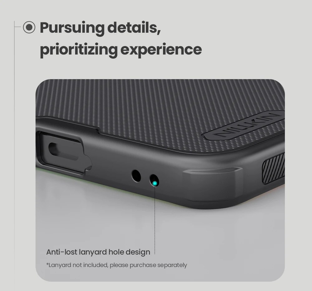 Für Samsung Galaxy A57 5G Hülle NILLKIN Fitted Case Hochwertige Super Frosted Shield Hülle Matte PC Abdeckung – Detail 14
