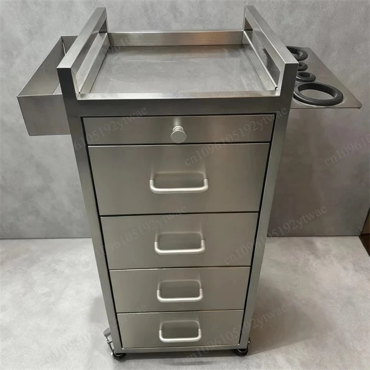 Durable Hair Salon Equipment Cabinet, Barbershop Storage Organizer Cabinet