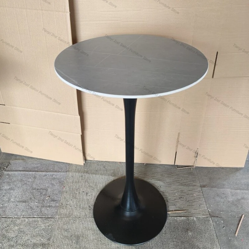 Alcohol Counter Bar Tables Round High Cocktail Reception Desk Club Bar Tables Wine Foldable Patio Furniture Tavolo Bar FYBT