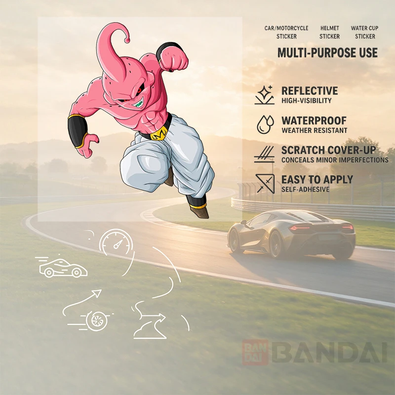 Car StickersCool Sticker Pink Anime Character Vinyl Decal Waterproof Die Cut for Car Laptop Window DecorationAuto Decor